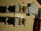 After pulling them apart, the rods joining individual breakers can be seen.